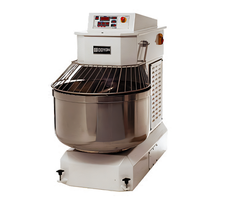 Product image #1 for Doyon AFR150 Commercial Spiral Dough Mixer, 525 lb Capacity, 2-Speed Programmable Controls, Stationary Stainless Steel Bowl