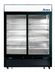 Thumbnail image #1 for Atosa Two-Section Sliding Glass Door Refrigerator Merchandiser, 44.9 Cu. Ft., Bottom-Mounted Self-Contained