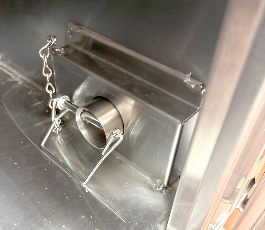 Product image #1 for Advance Tabco Enclosed Base Table Connector for Caster-Mounted Cafeteria Tables