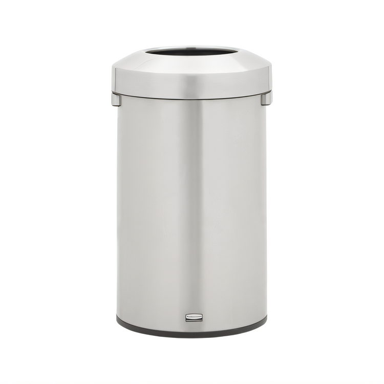 Product image #1 for Rubbermaid Refine 23-Gallon Round Stainless Steel Waste Container