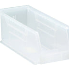 Thumbnail image #1 for Quantum QUS224CL Clear Stackable/Hanging Storage Bin, 4-1/8"W x 10-7/8"L x 4"H Case of 12