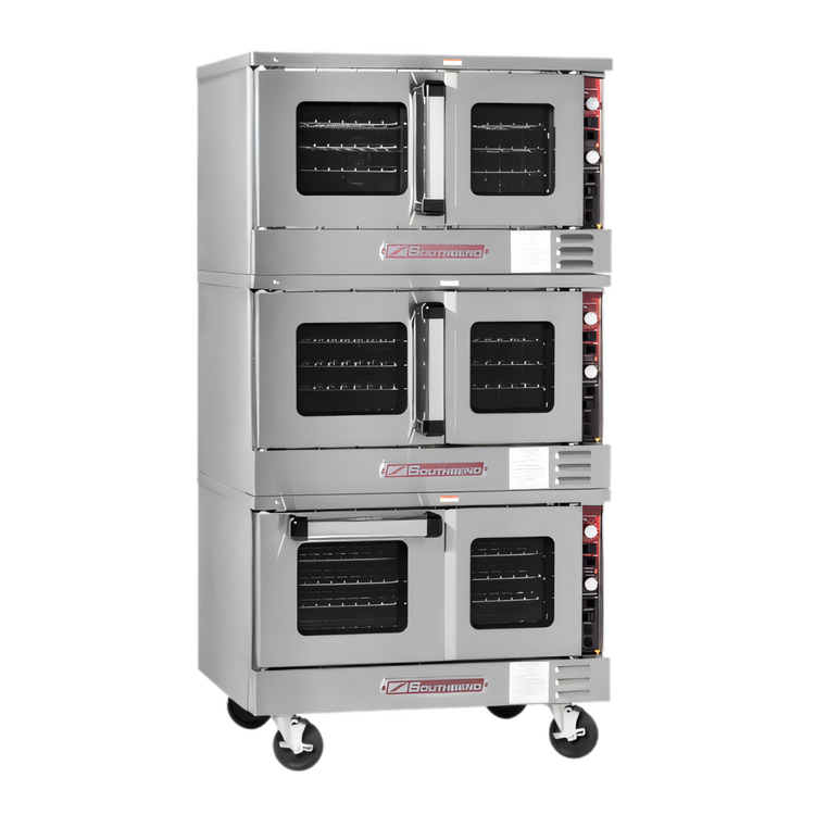 Product image #1 for Southbend TruVection TVES/30SC Low-Profile Triple-Deck Standard-Depth Electric Convection Oven