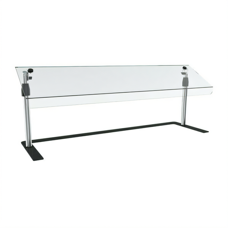 Product image #1 for Vollrath 48-Inch Single-Sided Mobile Countertop Breathguard