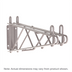 Thumbnail image #1 for Metro 2WD14K4 Super Erecta Wall-Mounted Shelving