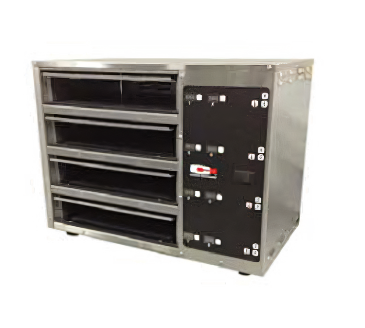 Product image #1 for Carter-Hoffmann MZ423GS-2T Single-Sided Modular Holding Cabinet with Electronic Controls and 8 Timers, Stainless Steel
