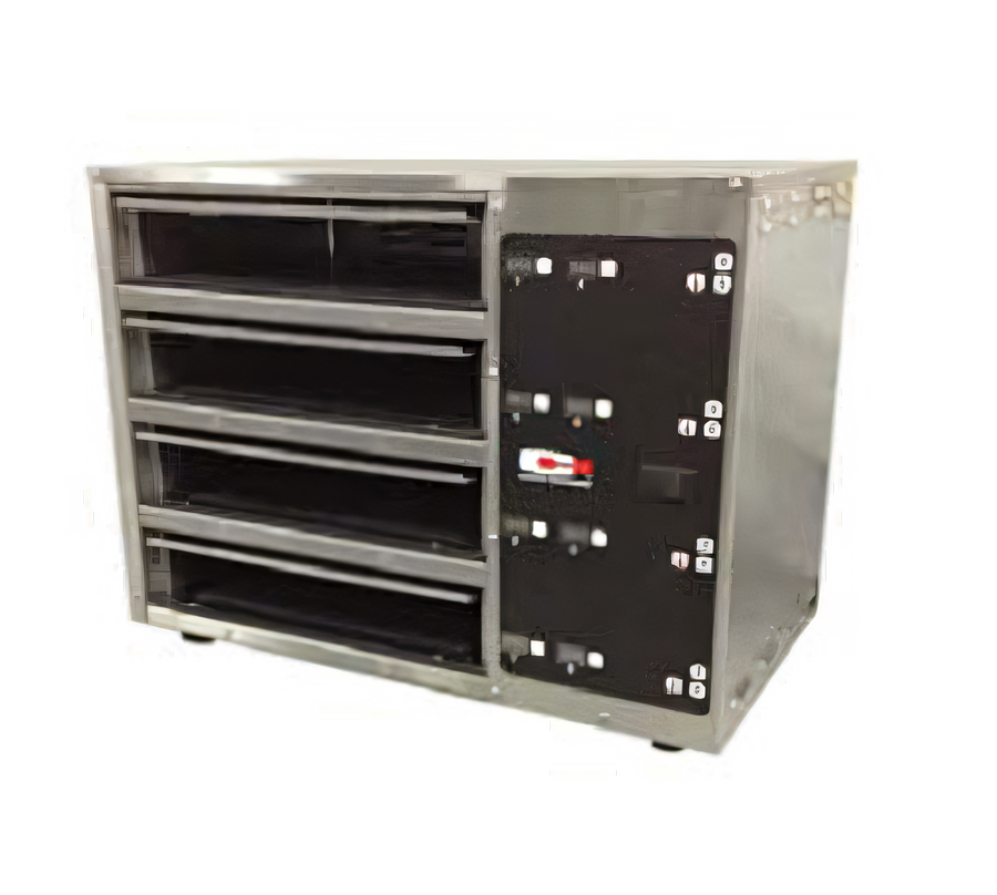 Product image #1 for Carter-Hoffmann MZ423GS-2T Single-Sided Modular Holding Cabinet with Electronic Controls and 8 Timers, Stainless Steel