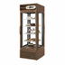 Thumbnail image #1 for True One-Section Pass-Thru Specialty Display Merchandiser Refrigerator with 4 Shelves and Hinged Glass Doors