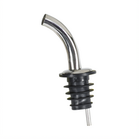 Winco Stainless Steel Gooseneck Fast-Flow Liquor Pourer