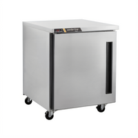 Centerline Compact 27-Inch Undercounter Freezer, 1 Section, Solid Door, Left-Hinged, Self-Contained, 6.5 Cu. Ft.