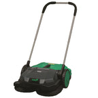 Thumbnail image #1 for Bissell Big Green Commercial BG-355 21-Inch Push Carpet Sweeper with Triple Brushes and 5.3-Gallon Debris Container