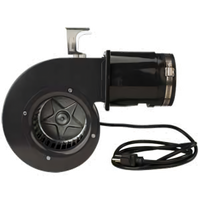 Micro Matic USA Commercial Beer Dispenser Blower Assembly with Bracket, 273 CFM, Fits 3-Inch or 4-Inch Flex Tubing