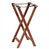 Thumbnail image #1 for Walnut Wood Folding Tray Stand, 18 Inch Wide x 38 Inch High