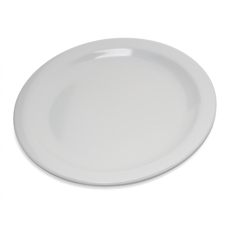 Product image #1 for Dallas Ware® 7-1/5 Inch White Melamine Narrow Rim Round Salad Plate