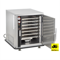 FWE TS-1826-7 Mobile Insulated Heated Holding Cabinet, 1 Compartment, Humi-Temp Heat System, Stainless Steel, 5 Full-Size Sheet Pan Capacity