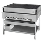 Thumbnail image #1 for Jade Range (Middleby) Titan JCBH-42 42-Inch Gas High-Production Chicken Broiler, 7 Burners, Stainless Steel, Open Stand