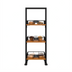 Thumbnail image #1 for KoolMore Compact Wooden Vertical Bakery Display Case, Open Front, 3 Shelves