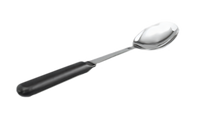 Vollrath Kool-Touch® Solid Buffet Serving Spoon, 11-5/8 Inch, Black Insulated Hollow Handle