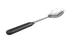 Thumbnail image #1 for Vollrath Kool-Touch® Solid Buffet Serving Spoon, 11-5/8 Inch, Black Insulated Hollow Handle
