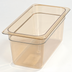 Thumbnail image #1 for StorPlus™ High Heat 1/3 Size Amber Hot Food Pan, 6-Inch Deep, 5.7 Qt.