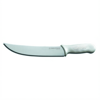 Dexter Russell Sani-Safe 10-Inch Cimeter Steak Knife with White Polypropylene Handle