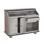 Thumbnail image #1 for FWE / Food Warming Equipment Co., Inc. BBC-5 Laminate Portable Bar with 50 lb Ice Bin, Stainless Steel Interior, 59.5 in. Wide