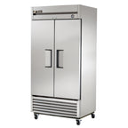 Thumbnail image #1 for True Mfg. - General Foodservice T-35-HC Two-Section Reach-In Refrigerator, Solid Hinged Doors, Bottom-Mounted R290, Stainless Front