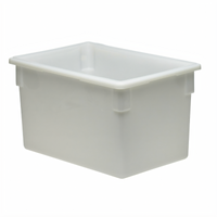 Cambro 22-Gallon Polyethylene Food Storage Container, 18 x 26 x 15 Inch, Natural White