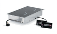 Vollrath Professional Series Drop-In Front-to-Back 2-Burner Dual Hob Induction Range