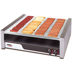 Thumbnail image #1 for APW Wyott (Middleby) X*PERT HR-85 Countertop 18-Roller Hot Dog Grill, 34-Inch Surface, Stainless Steel, 208/240V
