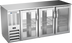 Thumbnail image #1 for Beverage-Air 72-Inch Three-Section Pass-Thru Back Bar Refrigerator with Sliding Glass Doors