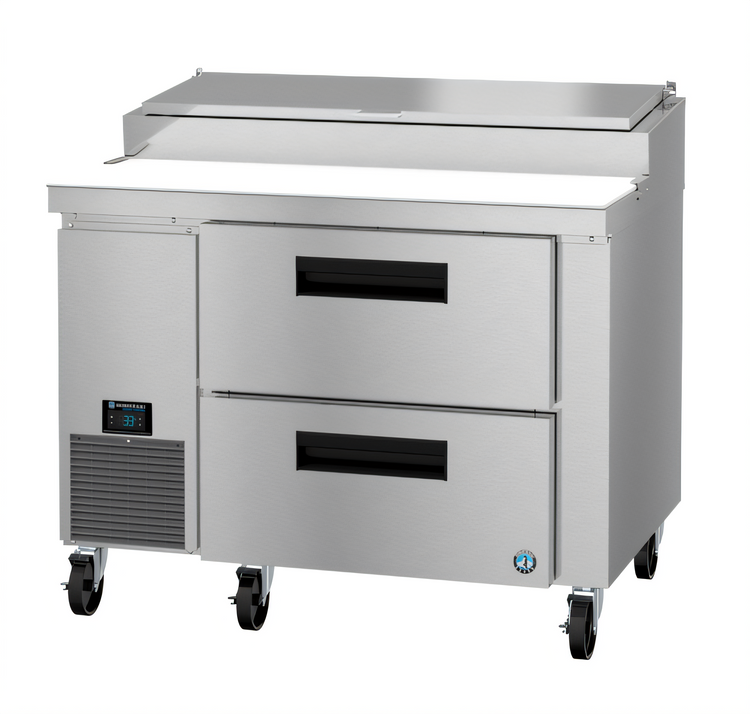 Product image #1 for Hoshizaki Steelheart 46-Inch One Section Pizza Prep Table with 2 Drawers