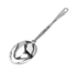 Thumbnail image #1 for American Metalcraft Hammered Buffet Portioned Server, 1/2 Cup, 13-Inch Overall Length, Stainless Steel