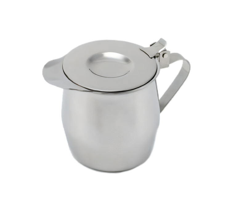 Product image #1 for Vollrath 10 oz Double-Wall Insulated Stainless Steel Server with Hinged Insulated Cover