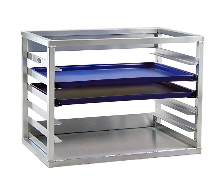 Product image #1 for New Age Wall-Mounted Aluminum Bun Pan Rack for 6 Full-Size 18 x 26 Inch Pans