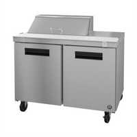 Hoshizaki Steelheart SR48B-8 48-Inch Two-Section Sandwich Top Prep Refrigerator