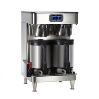 BUNN Infusion Series Twin Automatic Fill Coffee Brewer for Soft Heat Servers, 120/240V, Stainless Steel