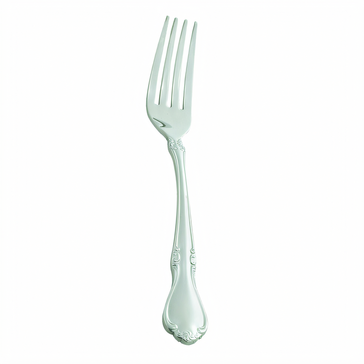 Product image #1 for Winco Chantelle 7-1/4 Inch Extra Heavy Weight Dinner Fork, 18/8 Stainless Steel, Mirror Finish
