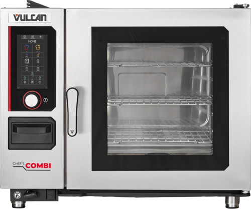 Product image #1 for Vulcan CHEF'SCOMBI 62E Electric 6-Level Full-Size GN 2/1 Steam Generator Combi Oven