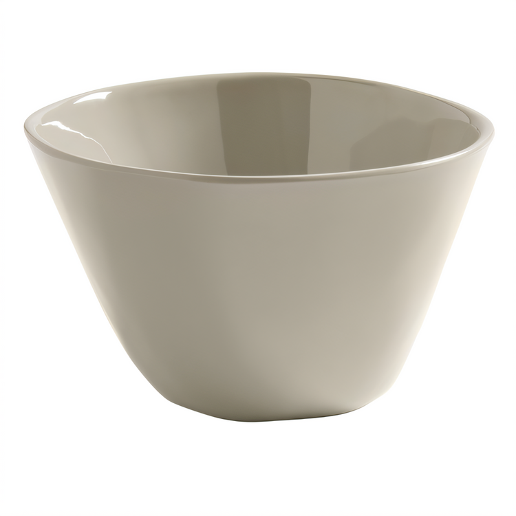 Product image #1 for American Metalcraft Crave Collection 50 oz Round Coupe Melamine Bowl, Shadow