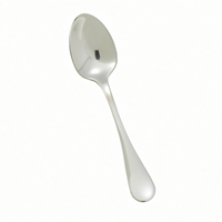 Venice Extra Heavy Weight Demitasse Spoon, 4-1/2 Inch, 18/8 Stainless Steel, Mirror Finish