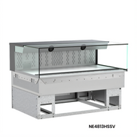 Structural Concepts Reveal® Self-Service Heated Slide-In Counter Display Case with Convection Heat