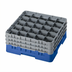 Thumbnail image #2 for Camrack® Full Size Low Profile 25-Compartment Blue Glass Rack with 3 Extenders
