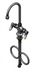 Thumbnail image #1 for Single-Hole Deck Mount Manual Mixing Faucet with 5 3/4-Inch Swivel/Rigid Gooseneck and 0.5 GPM Spray Device