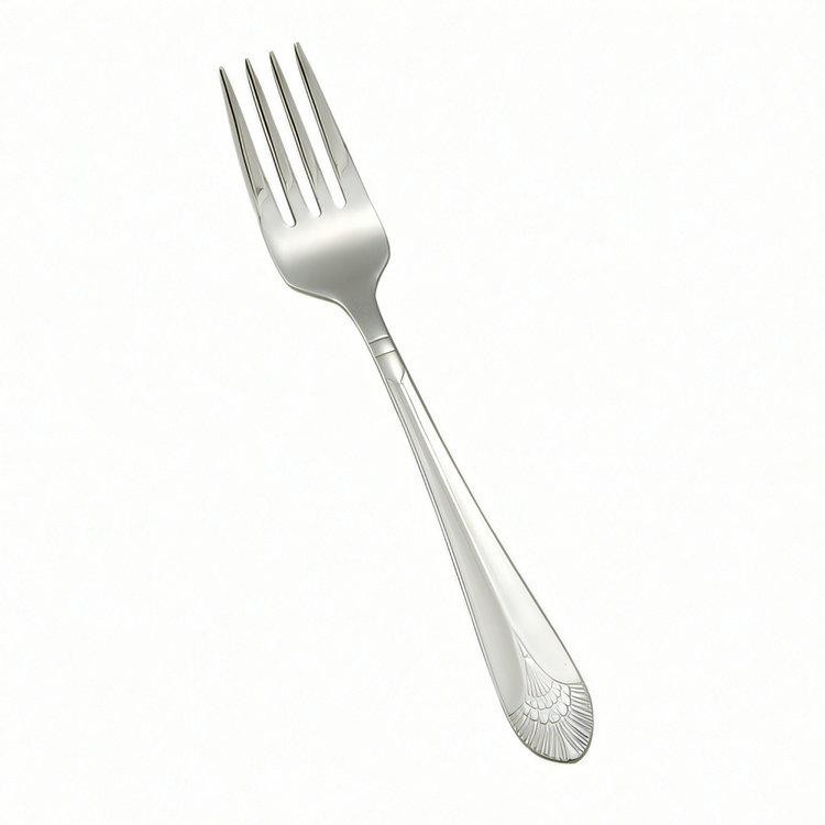 Product image #1 for Peacock 6-3/4 Inch Salad Fork, 18/8 Stainless Steel, Extra Heavyweight, Mirror Finish