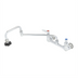 Thumbnail image #1 for T&S Brass Low-Lead Wall-Mount Pot Filler Faucet with 18-Inch Double-Jointed Nozzle, 8-Inch Centers