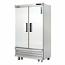 Thumbnail image #1 for Everest Refrigeration Two-Section Reach-In Refrigerator, 39-3/8 Inch Wide, 33.0 Cu. Ft., Bottom-Mounted, Solid Hinged Doors