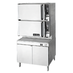 Thumbnail image #1 for Cleveland Range Classic Convection 36CEM1648 Two-Compartment Pressureless Electric Convection Steamer, 48 kW, 8-Pan Capacity Per Compartment