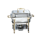 Thumbnail image #1 for Vollrath 46858 1/2 Size Dripless Stainless Steel Rectangular Chafer Water Pan Case of 2