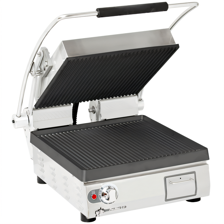 Product image #1 for Star Pro-Max 2.0 Countertop Commercial Panini Press Sandwich Grill, 14.5 x 14.2-Inch Grooved Cast Iron Cooking Surface