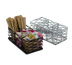 Thumbnail image #1 for Birdnest Chrome Wire Coffee Caddy